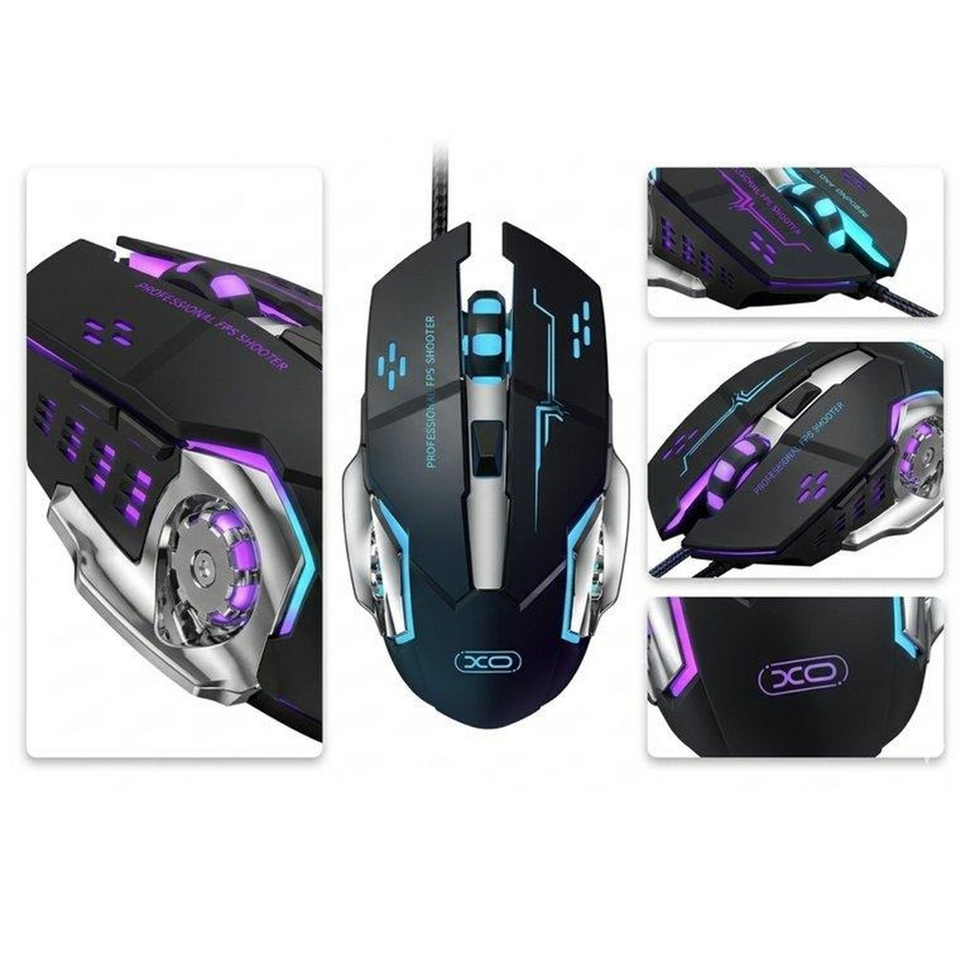 XO RGB Gaming Wired Mouse