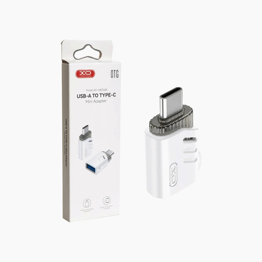 XO USB-A to USB-C OTG Adapter