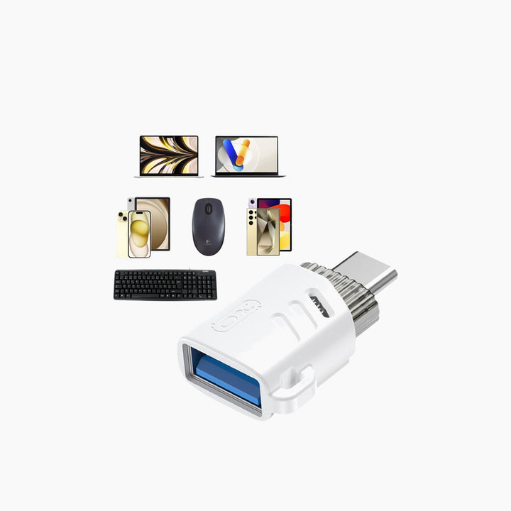 XO USB-A to USB-C OTG Adapter