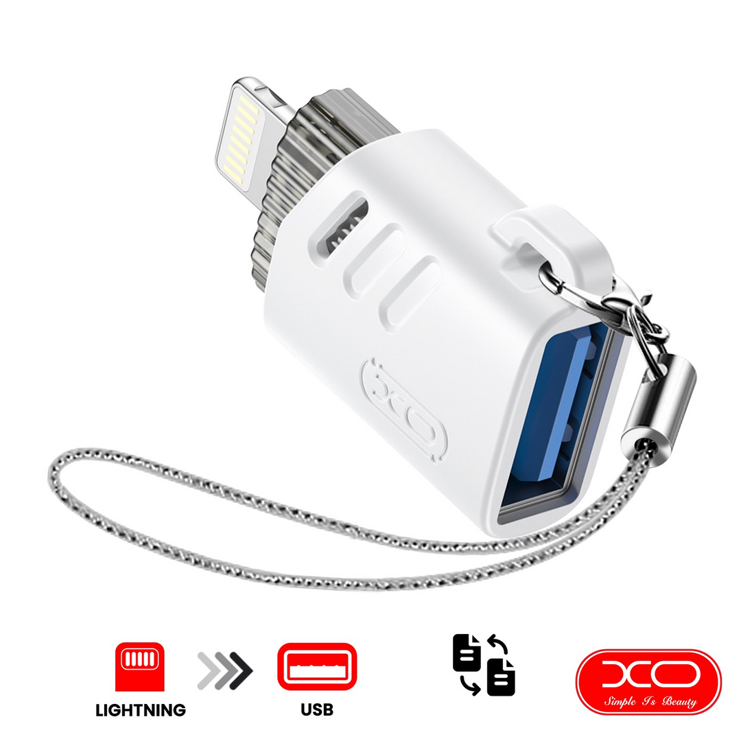 XO USB-A to USB-C OTG Adapter