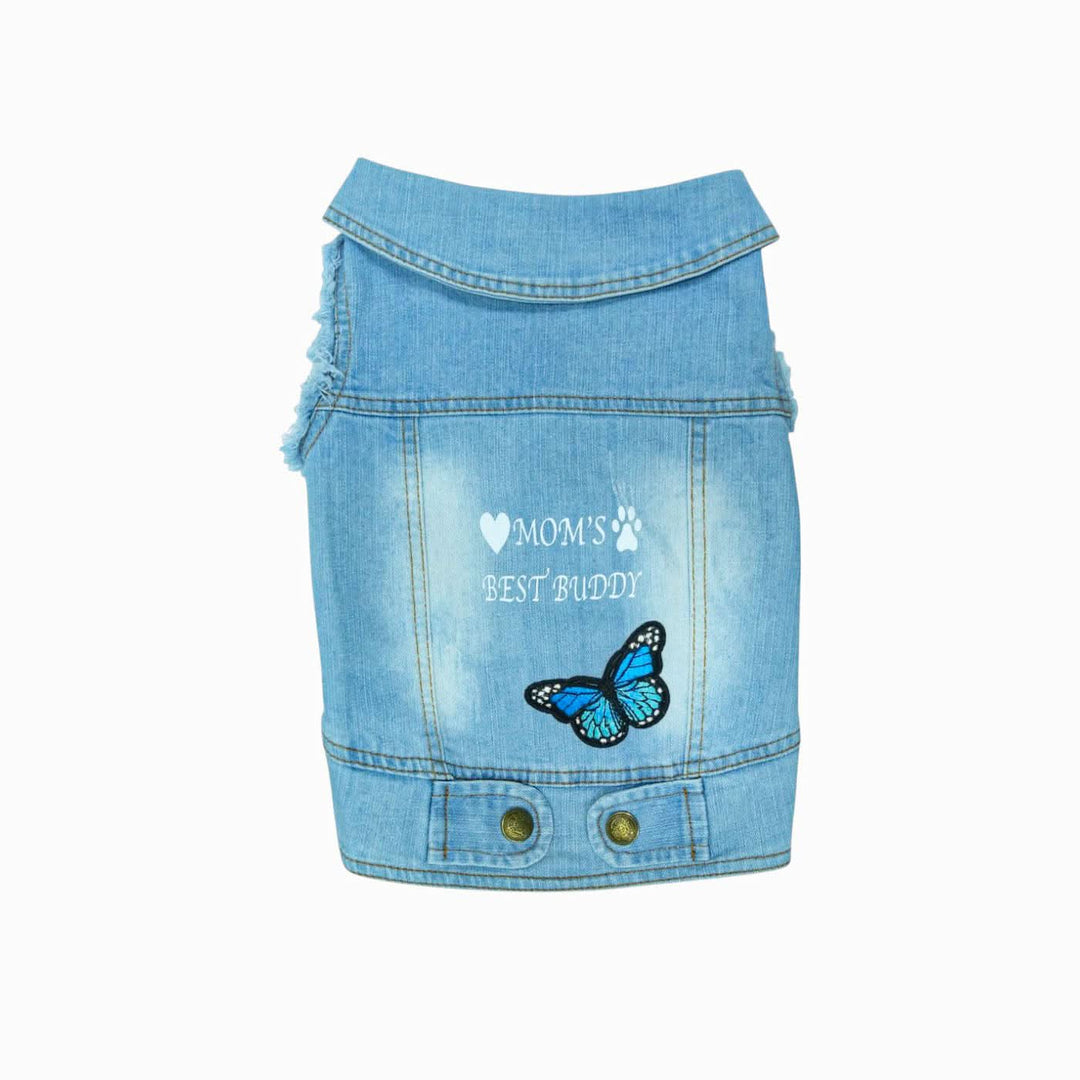 Best Buddies Dog Jeans Jacket - HUNA