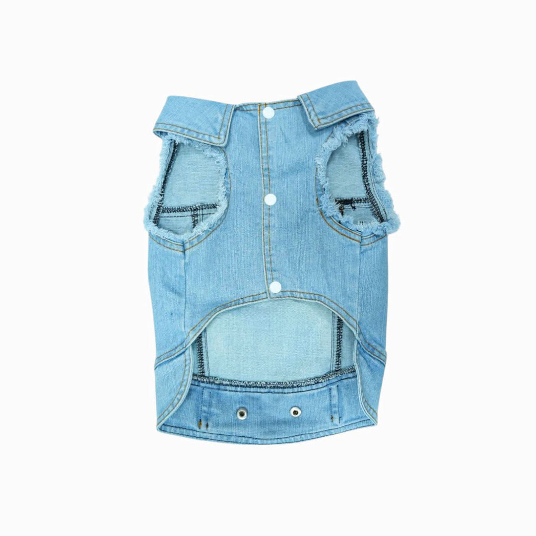 Best Buddies Dog Jeans Jacket - HUNA