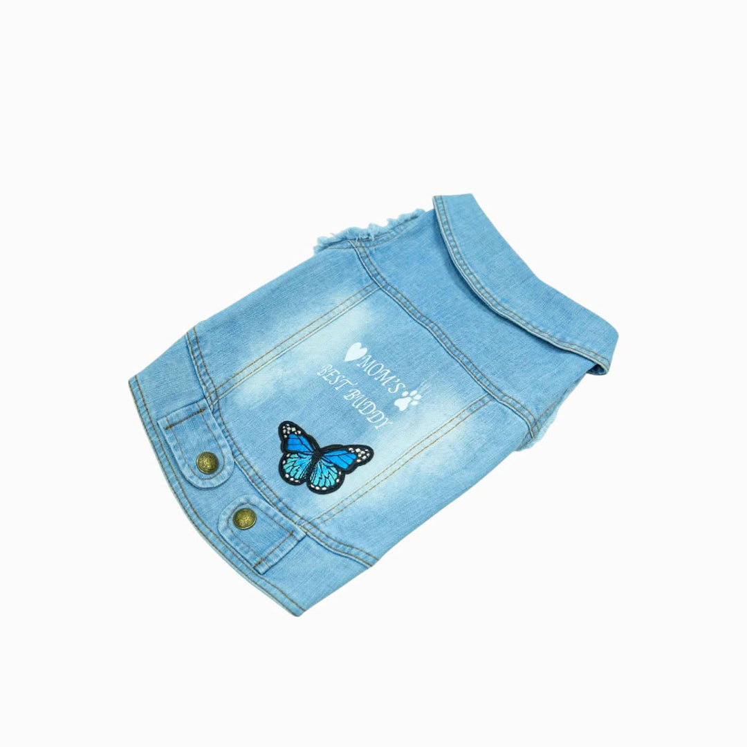 Best Buddies Dog Jeans Jacket - HUNA