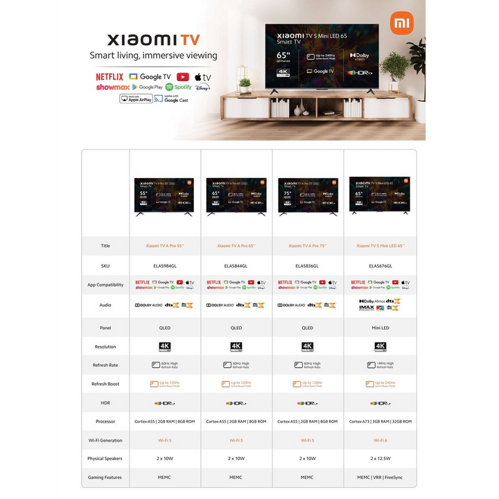 Xiaomi TV A 2026