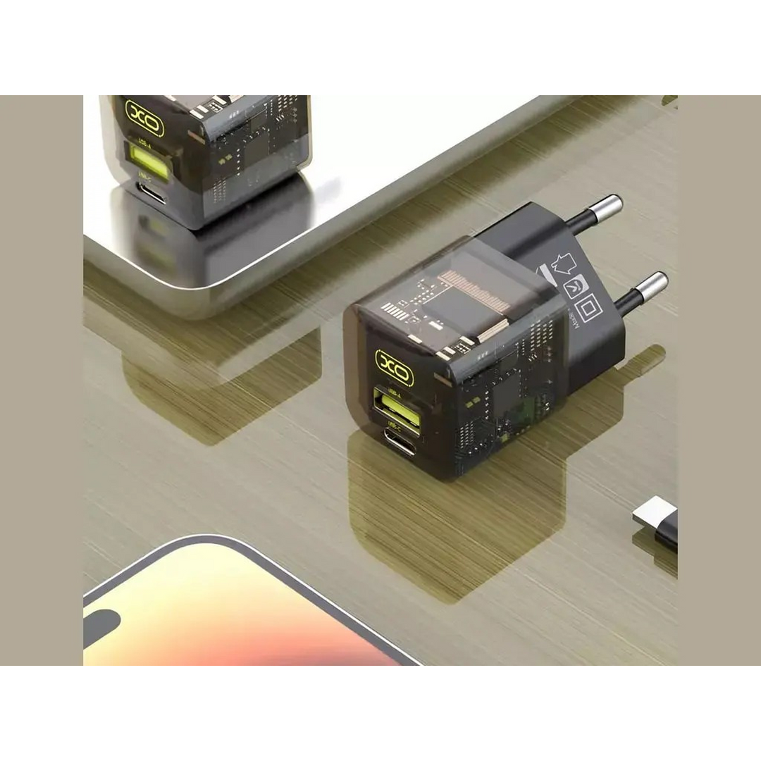 XO 30W PD &amp; 22.5W USB Adapter CE05