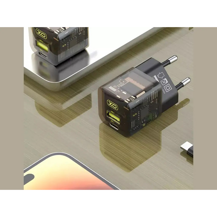 XO 30W PD &amp; 22.5W USB Adapter CE05