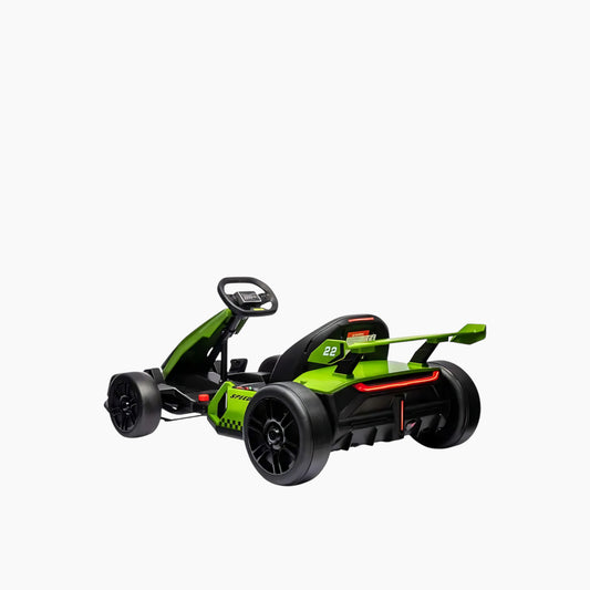 KIDS SUPPLIES AND RIDE-ON Battery Operated Go-kart Car- Green