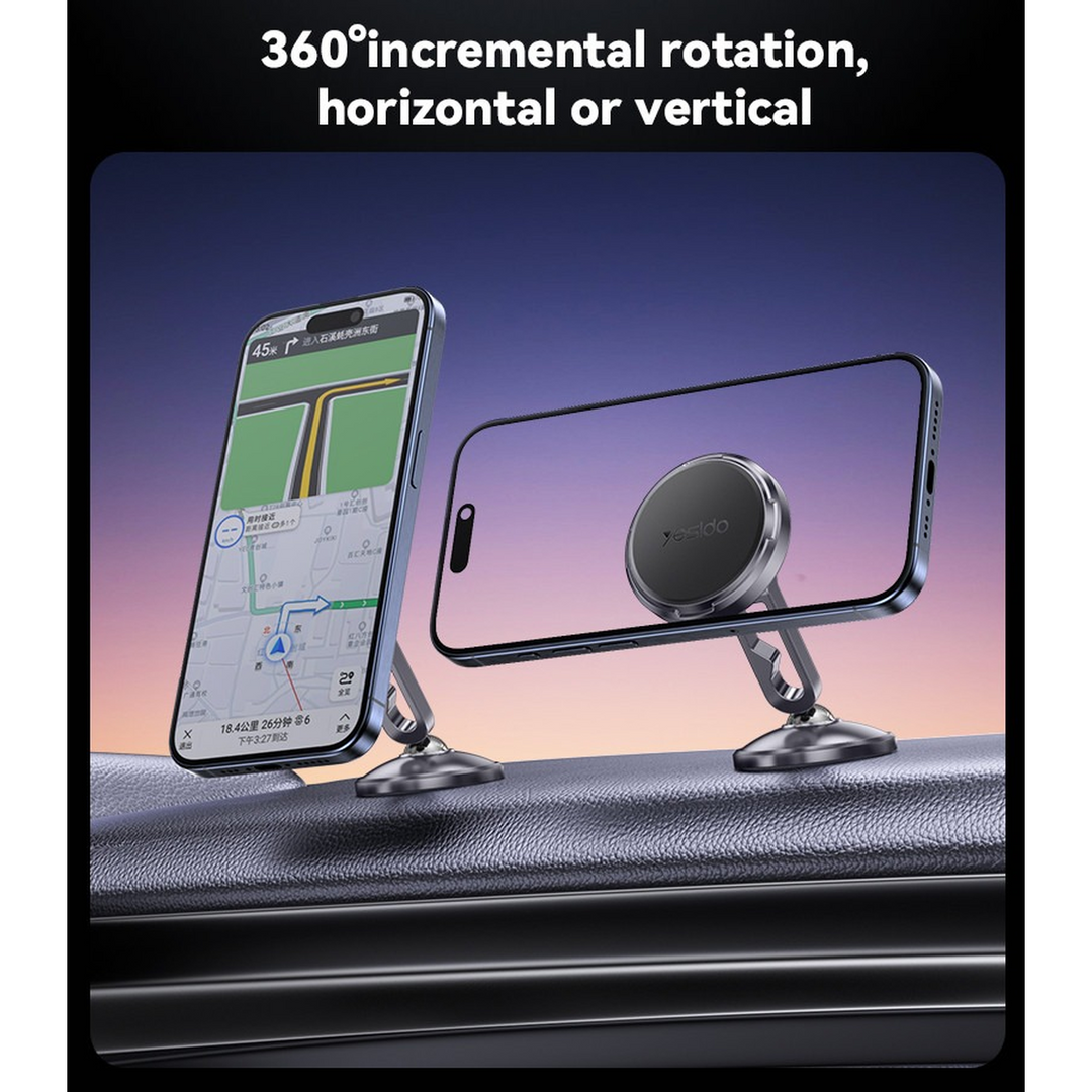 Yesido C210 Magnetic Car Phone Holder with 360° Rotation