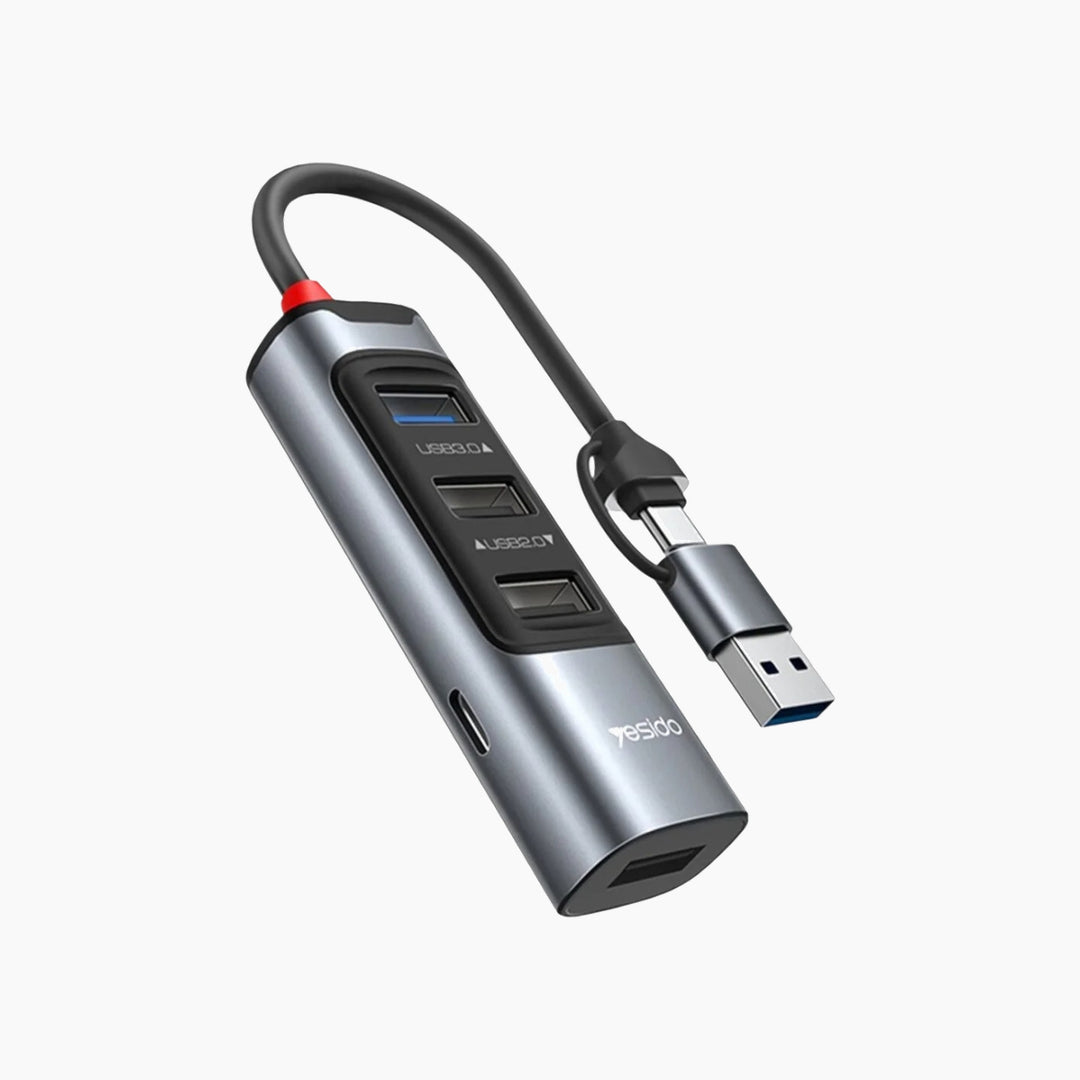 Yesido HB21 USB-C Extender with Ethernet Port