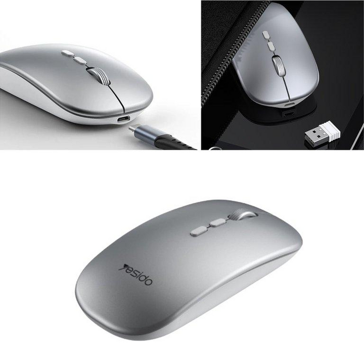 Yesido Slim Wireless Rechargeable Mouse