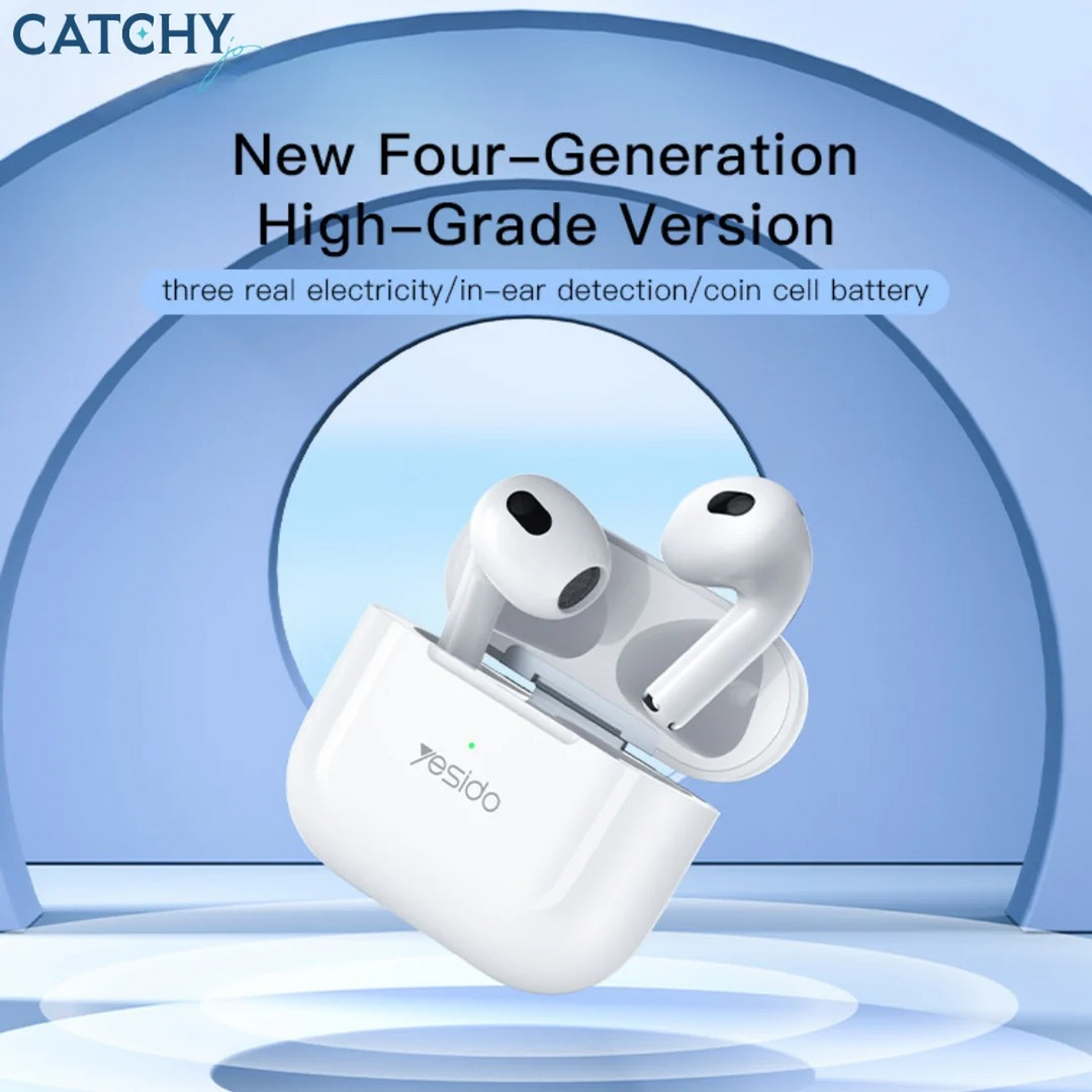 YESIDO BT11 wireless earbuds with Lightning charging case