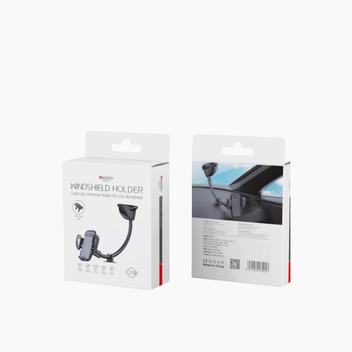 YESIDO C108 Auto Expanding Clamp Arm Car Phone Holder