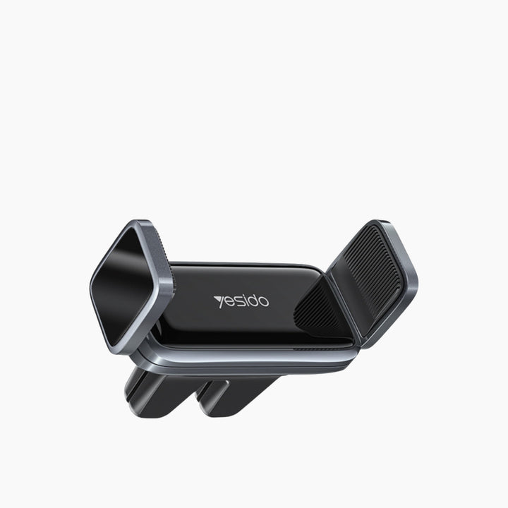 YESIDO C124 360 Degree Rotation Double Clip Air Vent Car Phone Holder