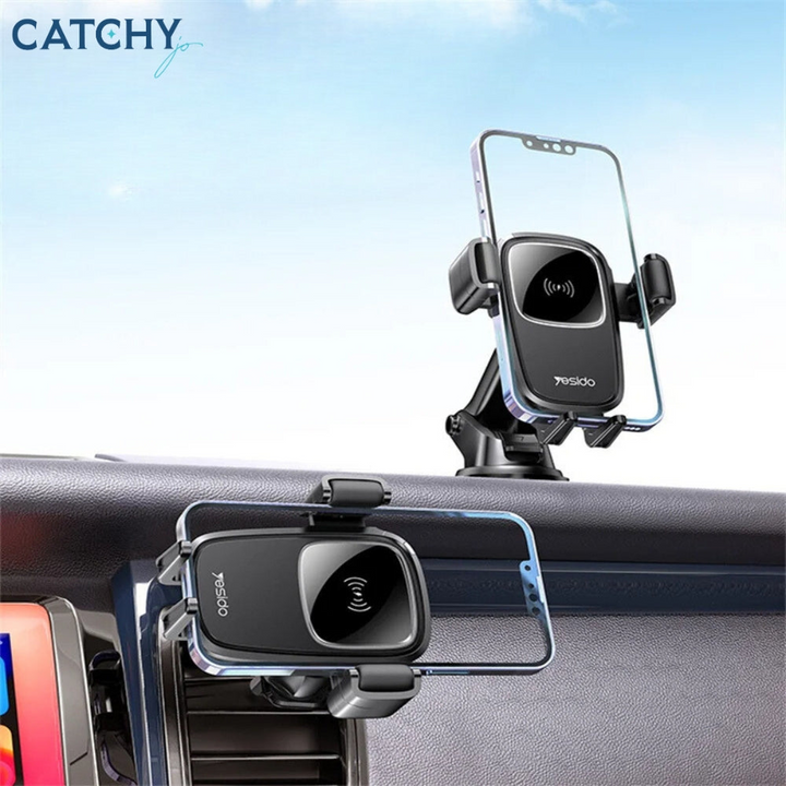 YESIDO C187 wireless charging car holder with MagSafe