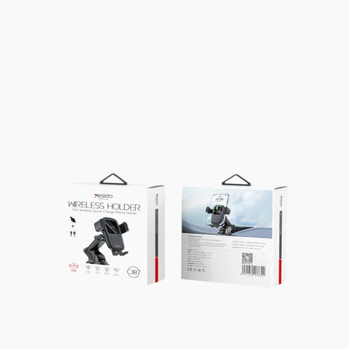 YESIDO C187 wireless charging car holder with MagSafe