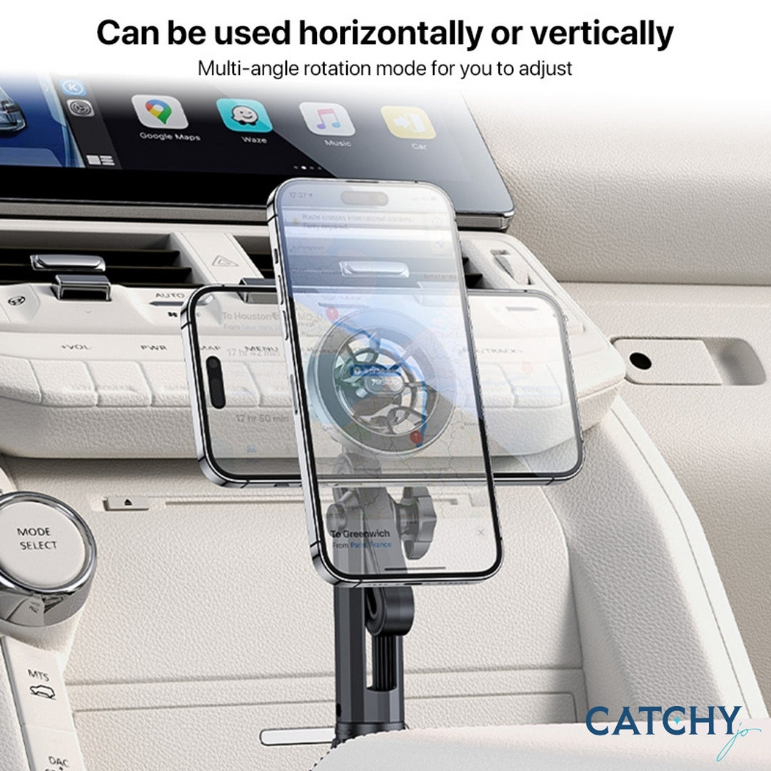 YESIDO C200 MagSafe Magnetic Adjustable Car Phone Holder