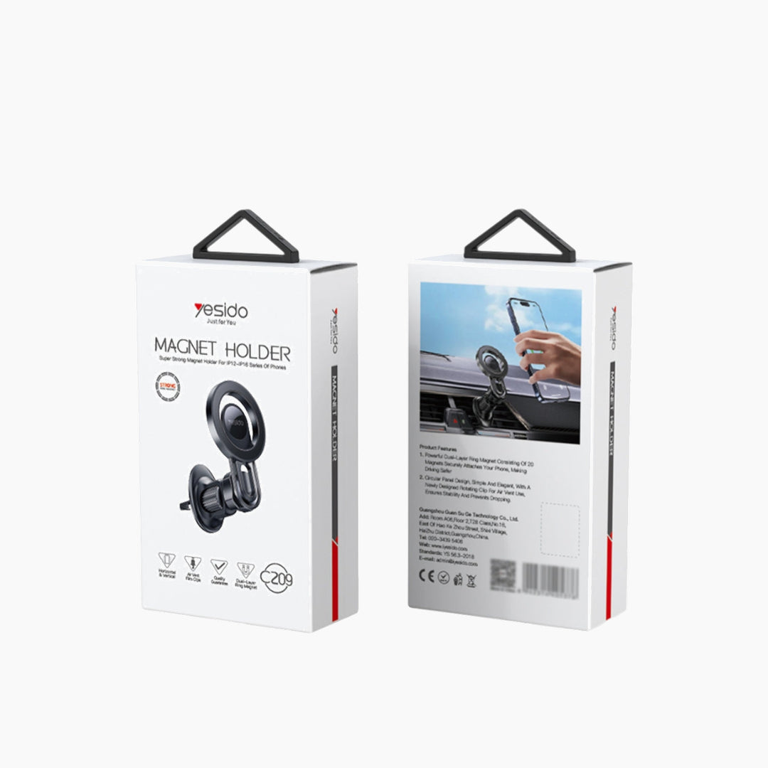 YESIDO C209 360 Rotation MagPro Magnetic Car Phone Holder