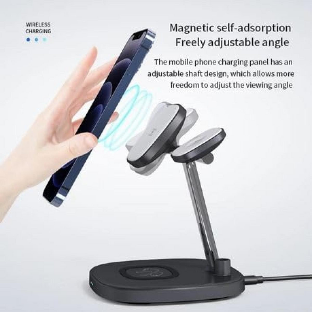Yesido DS12 4-in-1 magnetic wireless charging stand
