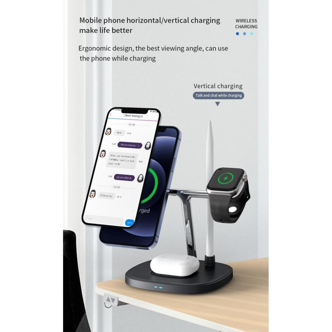 Yesido DS12 4-in-1 magnetic wireless charging stand
