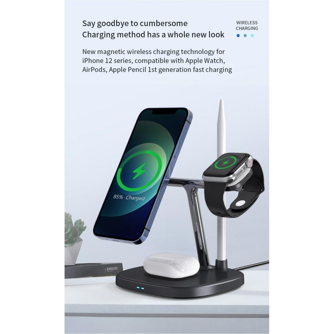Yesido DS12 4-in-1 magnetic wireless charging stand