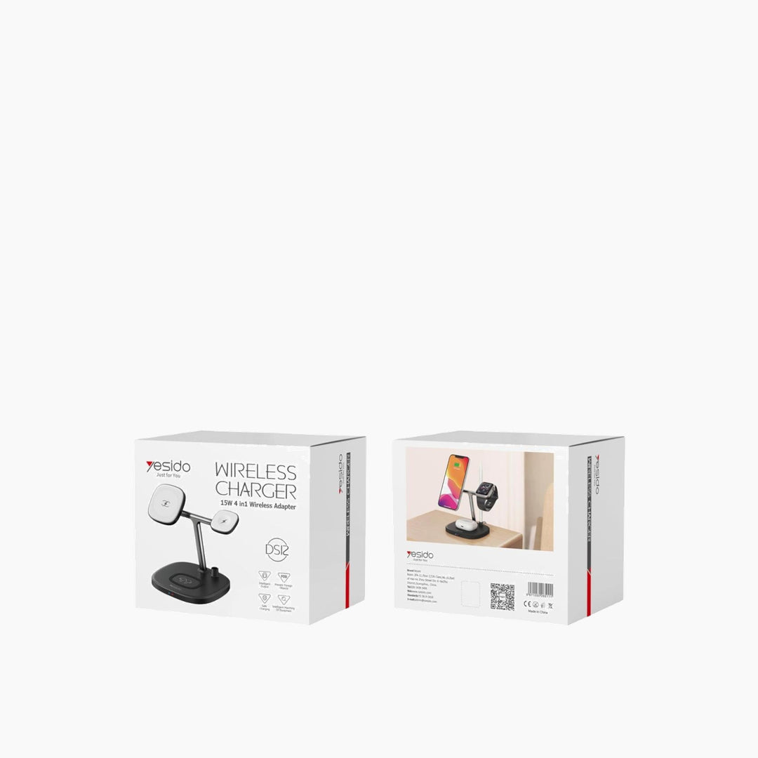 Yesido DS12 4-in-1 magnetic wireless charging stand
