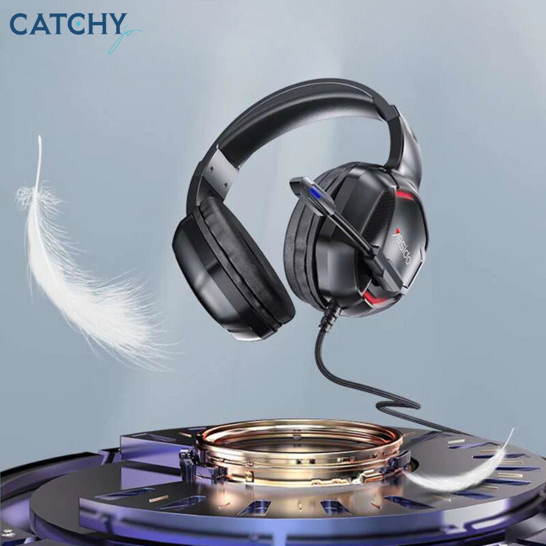 YESIDO EK01 gaming headset with microphone and 50mm drivers