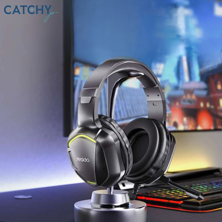 YESIDO EK01 gaming headset with microphone and 50mm drivers