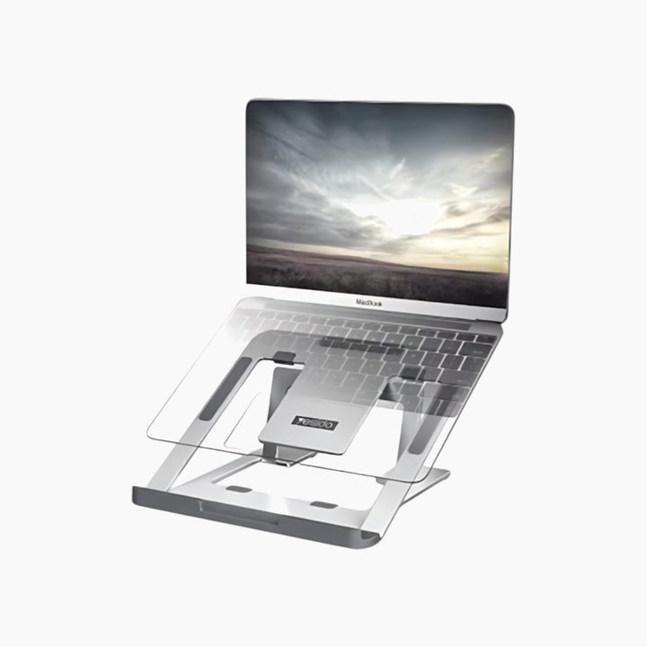 YESIDO LP02 folding laptop stand with 8-gear adjustment