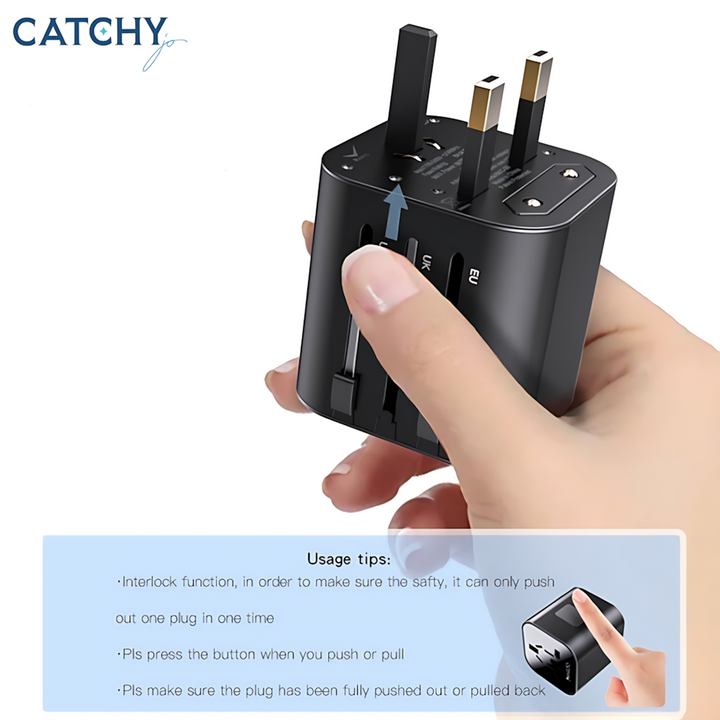 YESIDO MC09 Travel Adapter