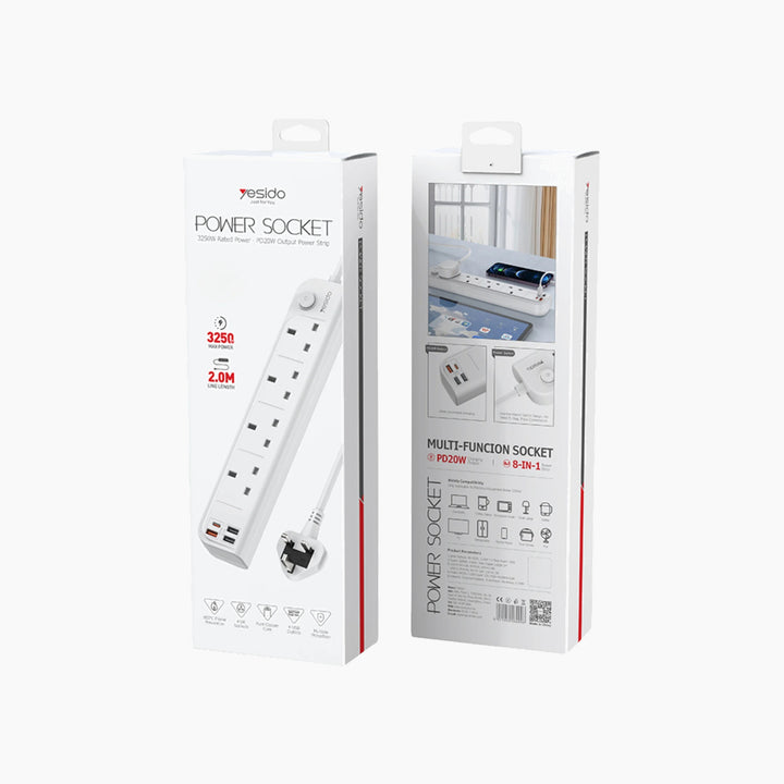 YESIDO MC27 power socket
