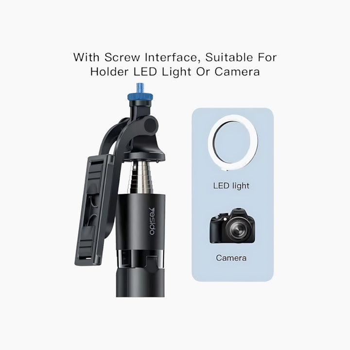 YESIDO SF11 Bluetooth selfie stick with integrated tripod