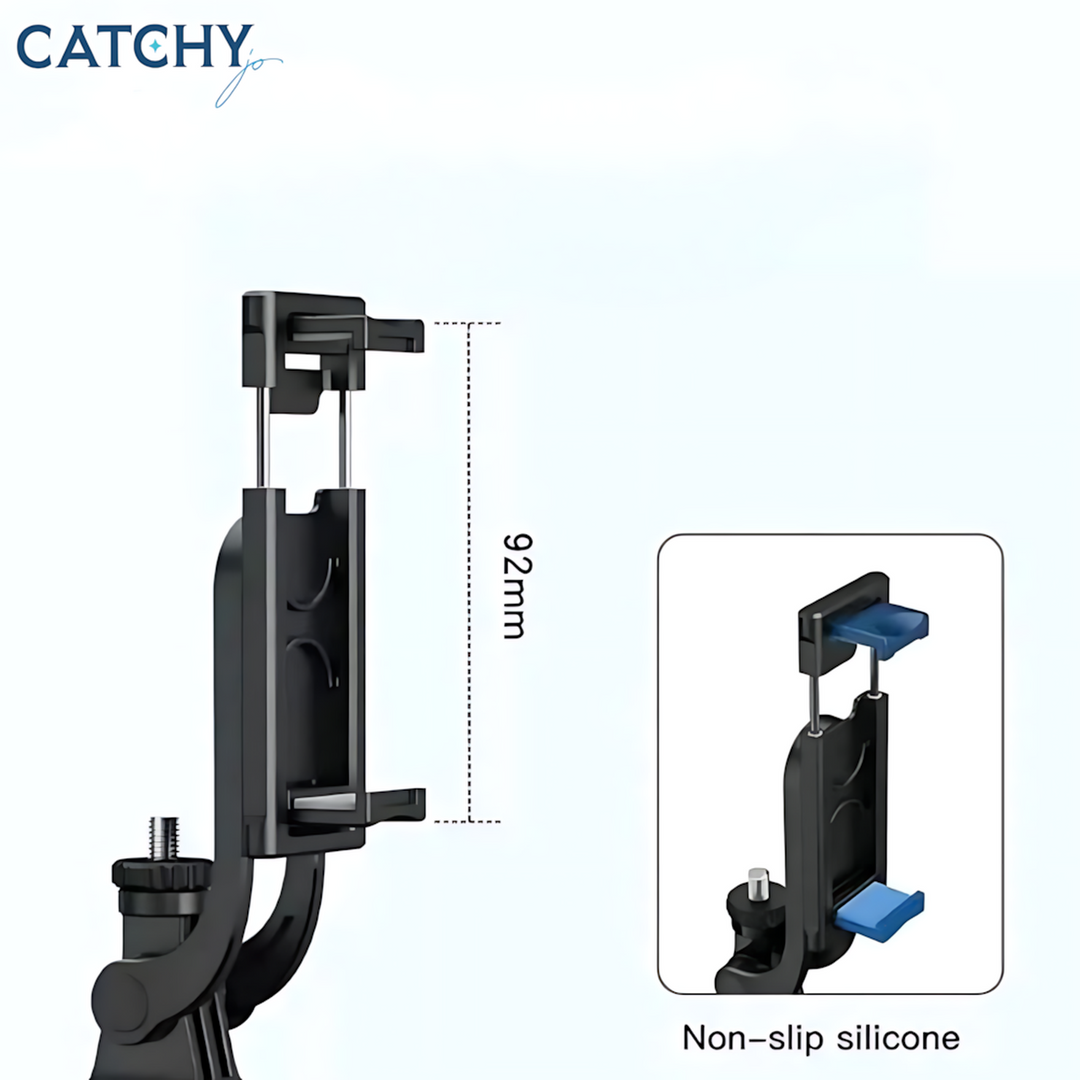 YESIDO SF13 wireless selfie stick with integrated fill light