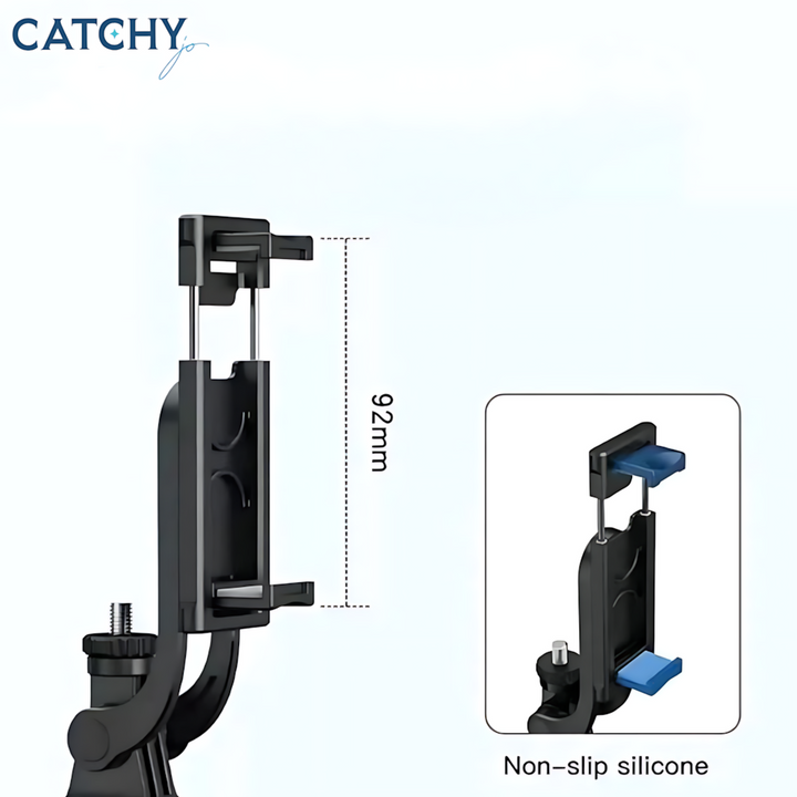 YESIDO SF13 wireless selfie stick with integrated fill light