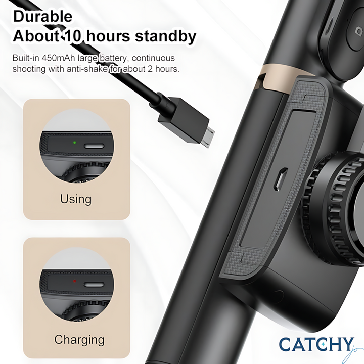 YESIDO SF14 handheld gimbal with 360 rotation