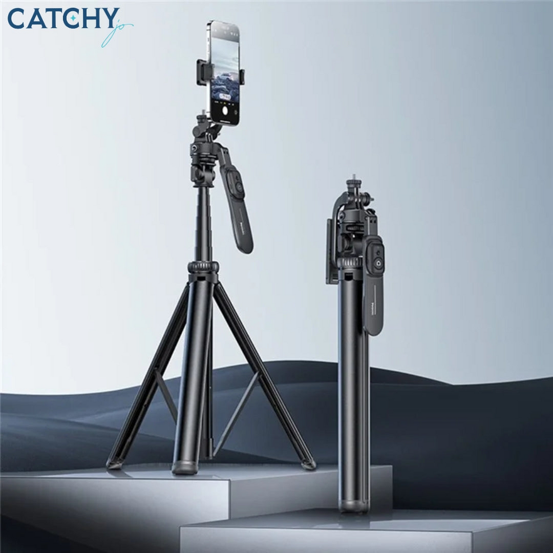 YESIDO SF17 multifunctional tripod selfie stick with Bluetooth remote