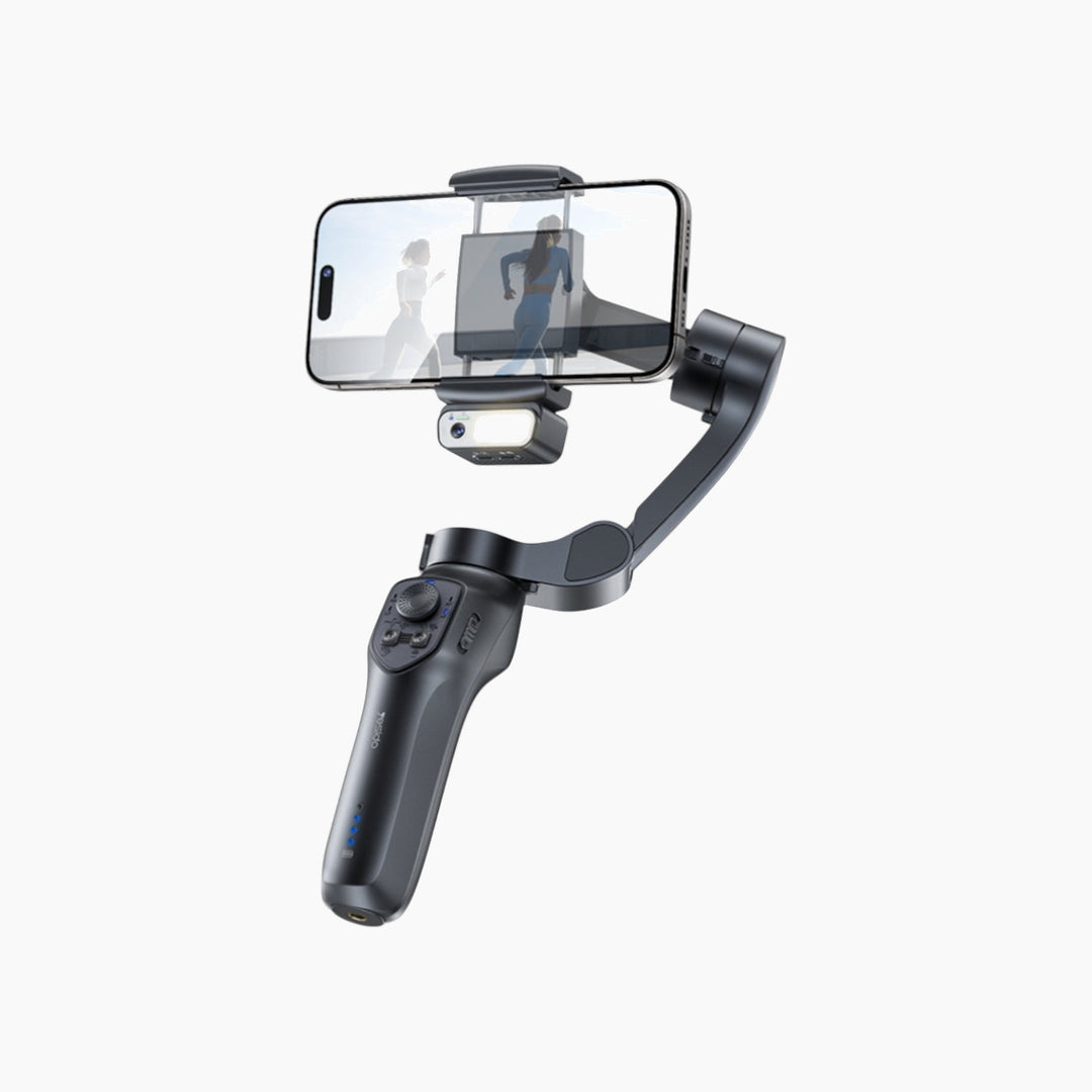 YESIDO SF21 phone gimbal stabilizer with fill light