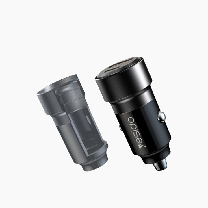YESIDO Y55 Car Charger With Type-C Cable (60W)