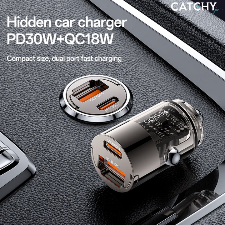YESIDO Y68 Transparent Fast Car Charger