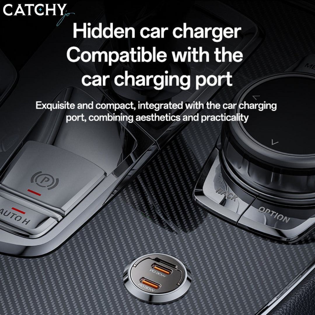 YESIDO Y69 Fast Mini Car Charger (30W)