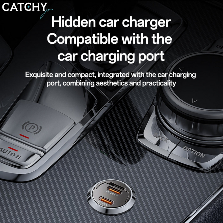 YESIDO Y69 Fast Mini Car Charger (30W)