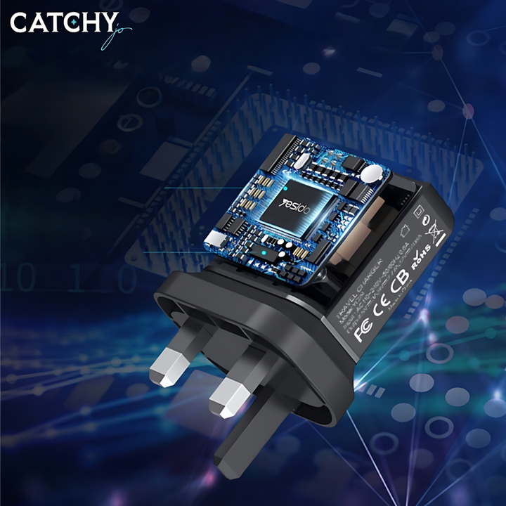 YESIDO YC-29 25W Type-C fast charger adapter