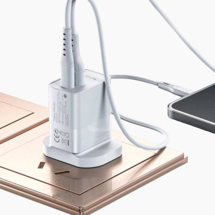 YESIDO YC-32 dual ports 20W fast charger adapter