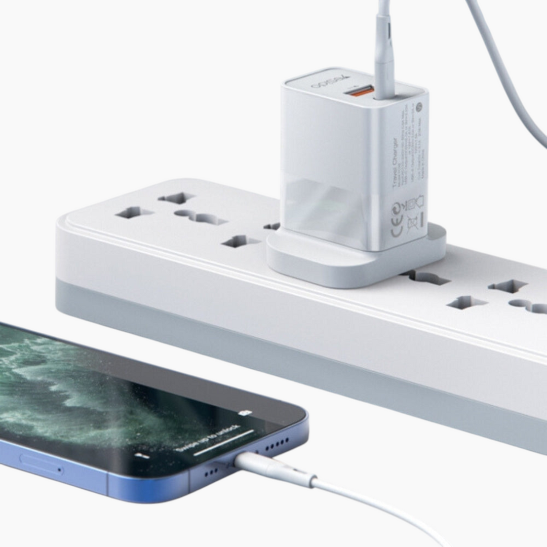 YESIDO YC-32 dual ports 20W fast charger adapter