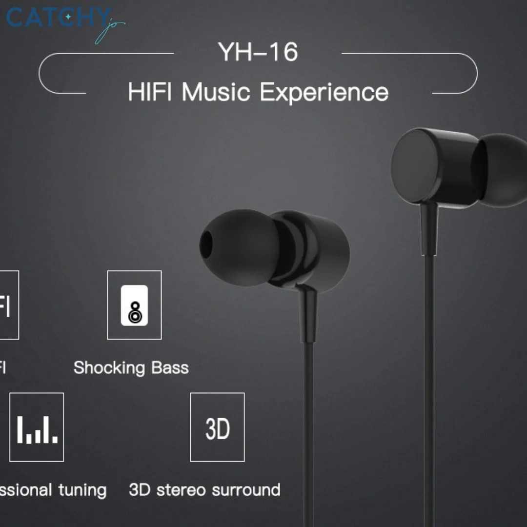 YESIDO YH16 Wired Earphone (3.5mm)