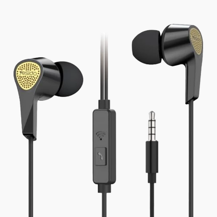Yesido YH25 wired earphones with 3.5mm jack
