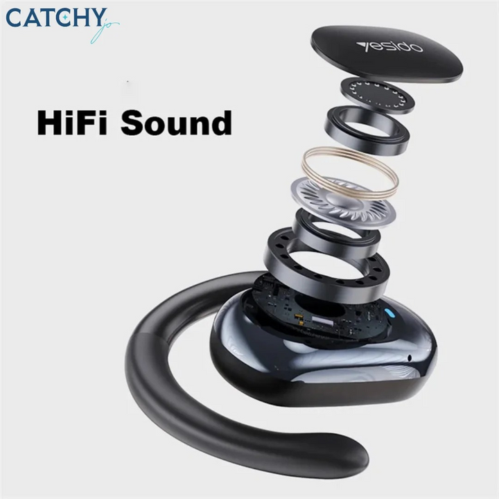 YESIDO YSP13 Bluetooth 5.3 earphone with rotatable ear hook