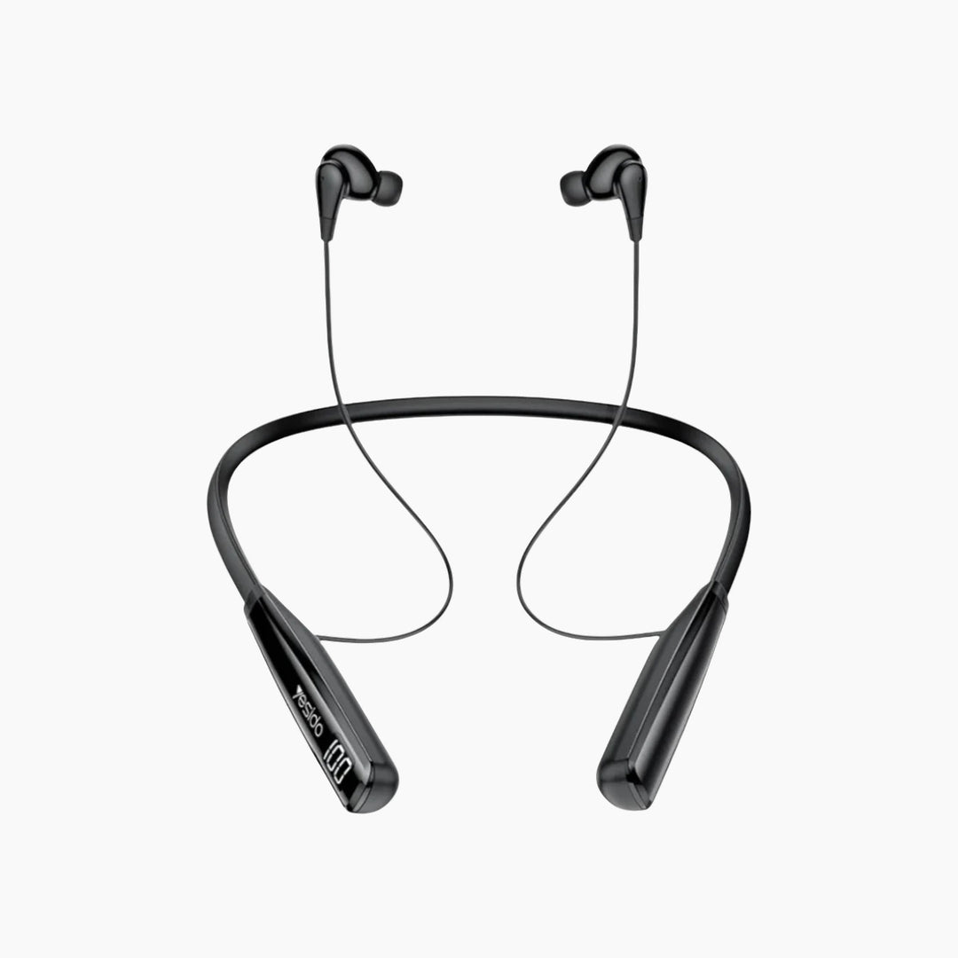 Yesido YSP22 halterneck wireless earphones with LED display