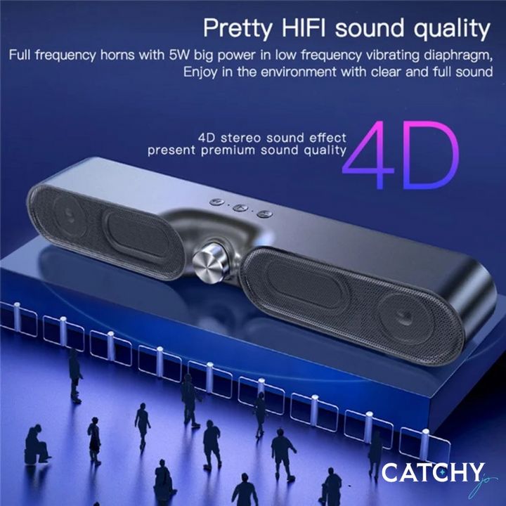 YESIDO YSW05 Bluetooth speaker with dual full-frequency speakers