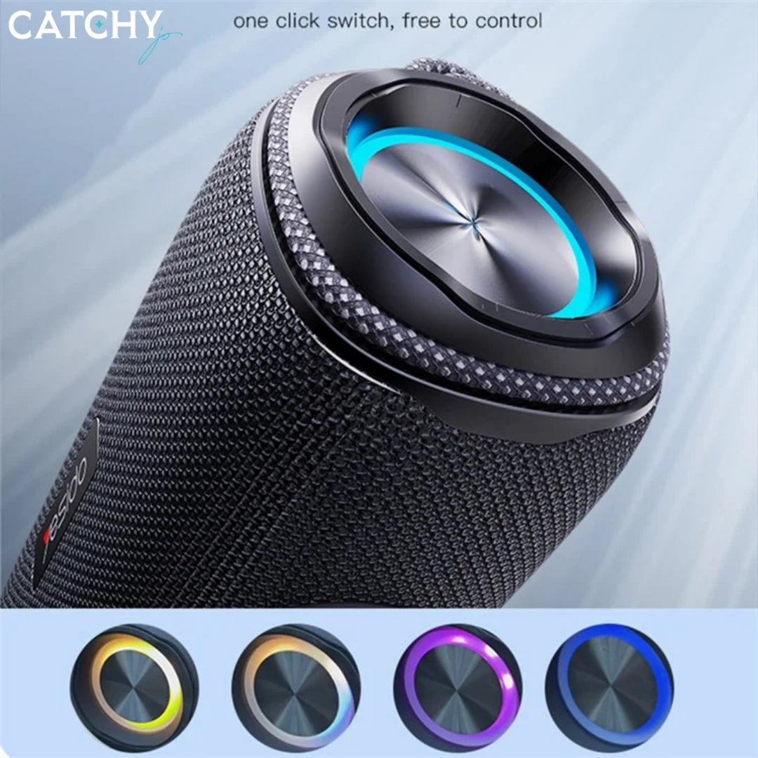 YESIDO YSW11 wireless Bluetooth speaker with dual bass cones