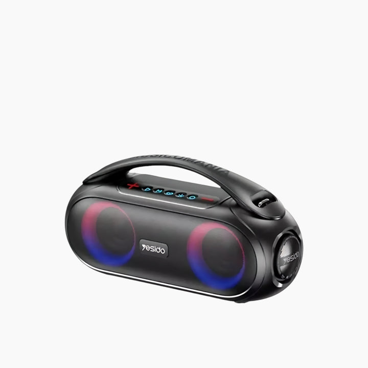 YESIDO YSW19 portable outdoor Bluetooth speaker with RGB lighting